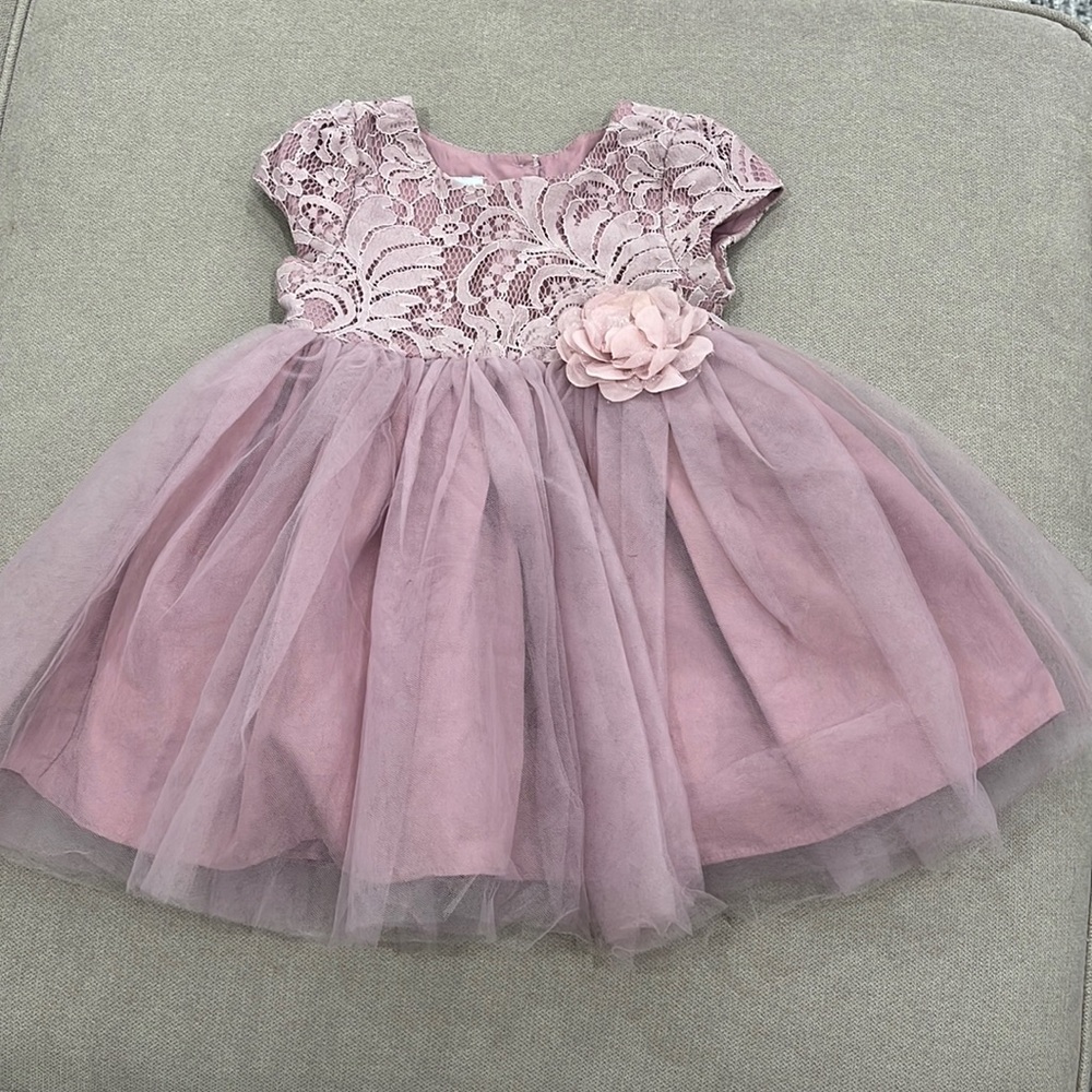 PIPPA & JULIE BABY GIRL DRESS 24M
